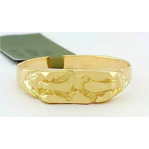Nugget Style Ring 14k Yellow Gold